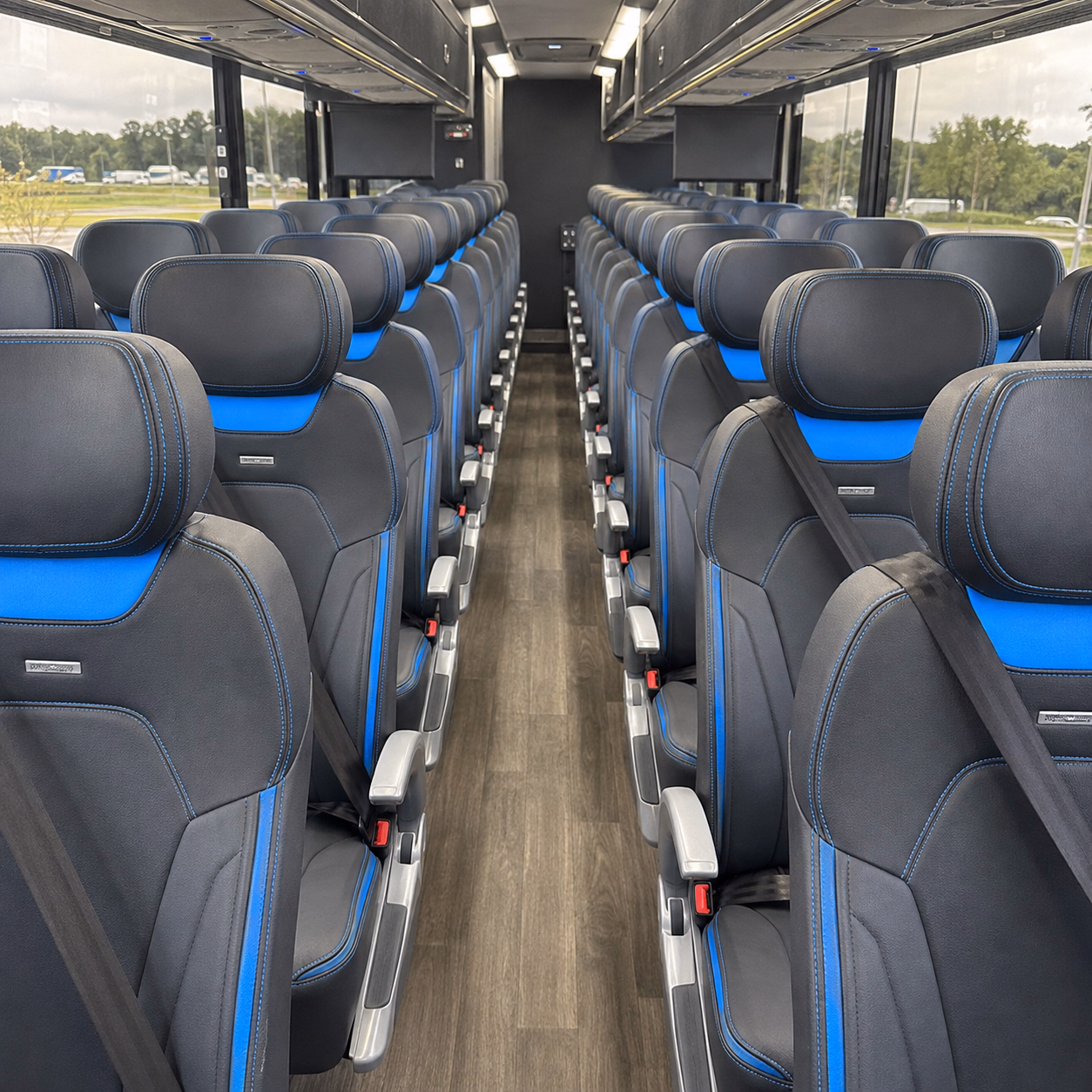 hickory employee transportation onboard seating