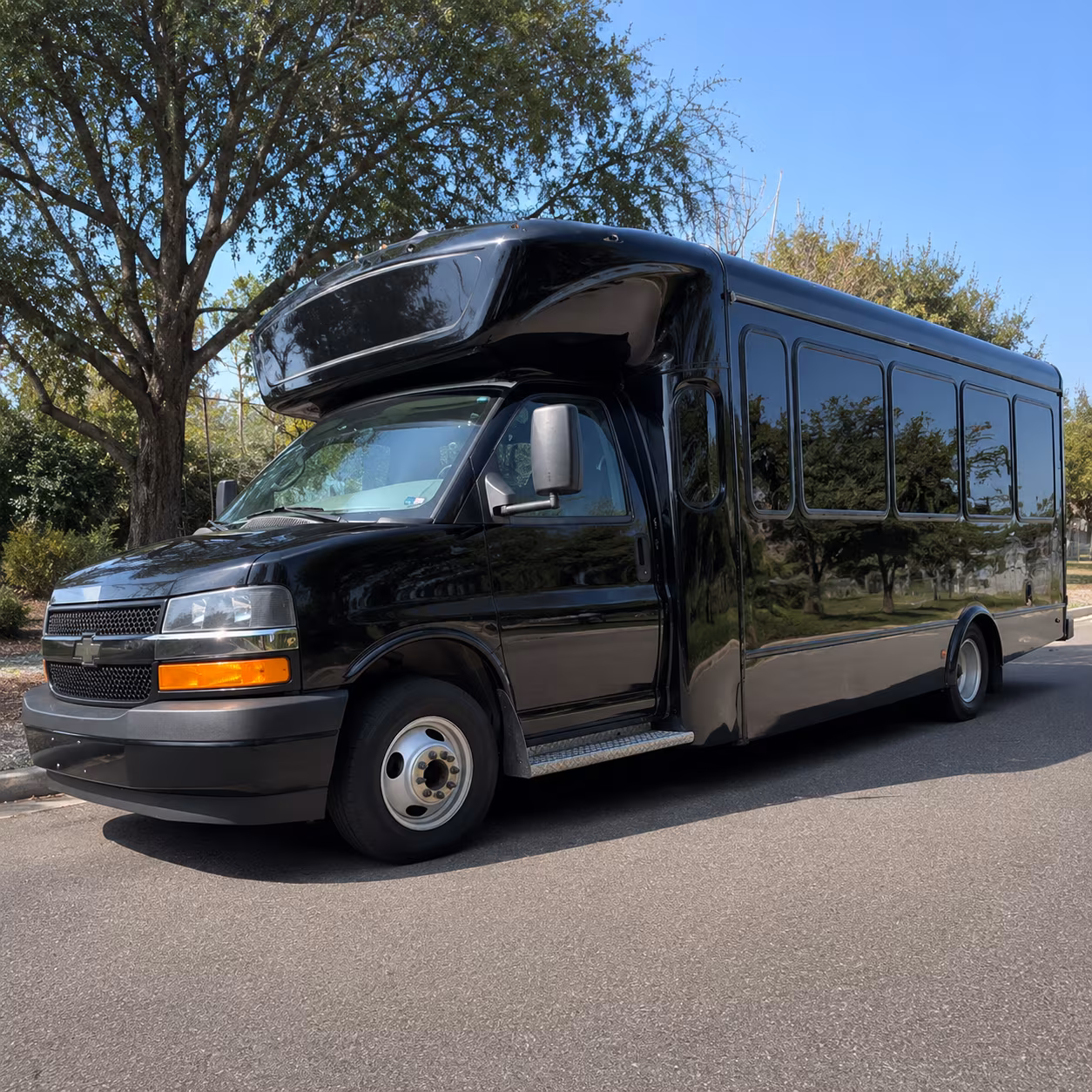 hickory party bus booking step 1