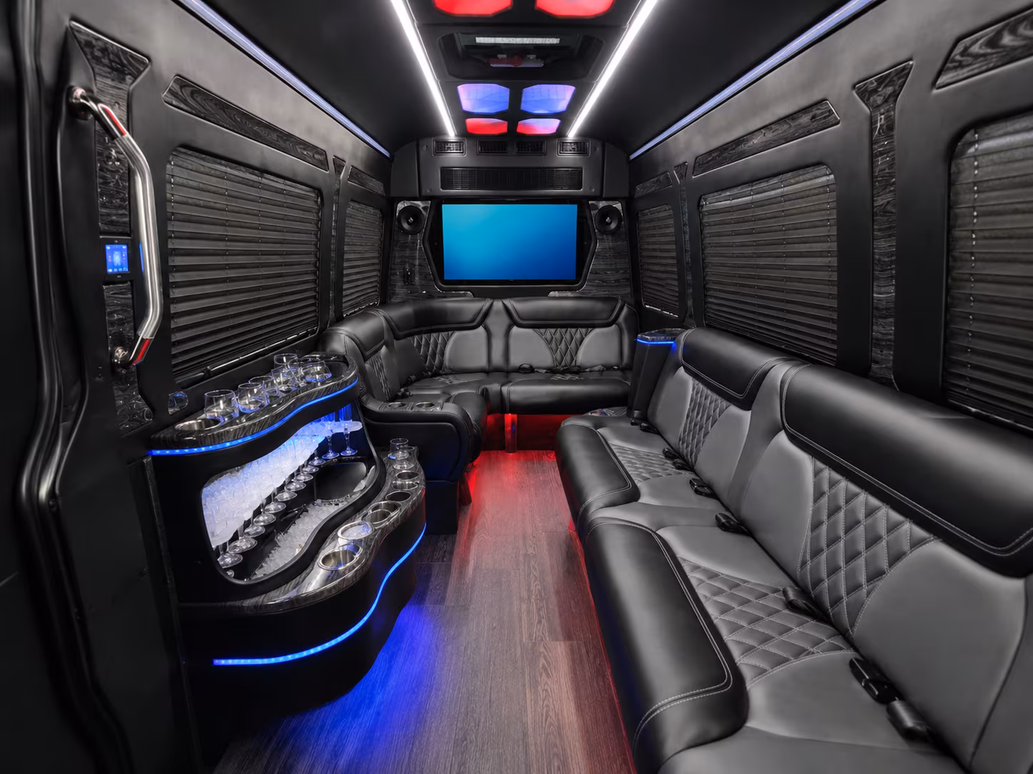 hickory sporting event transportation onboard seating