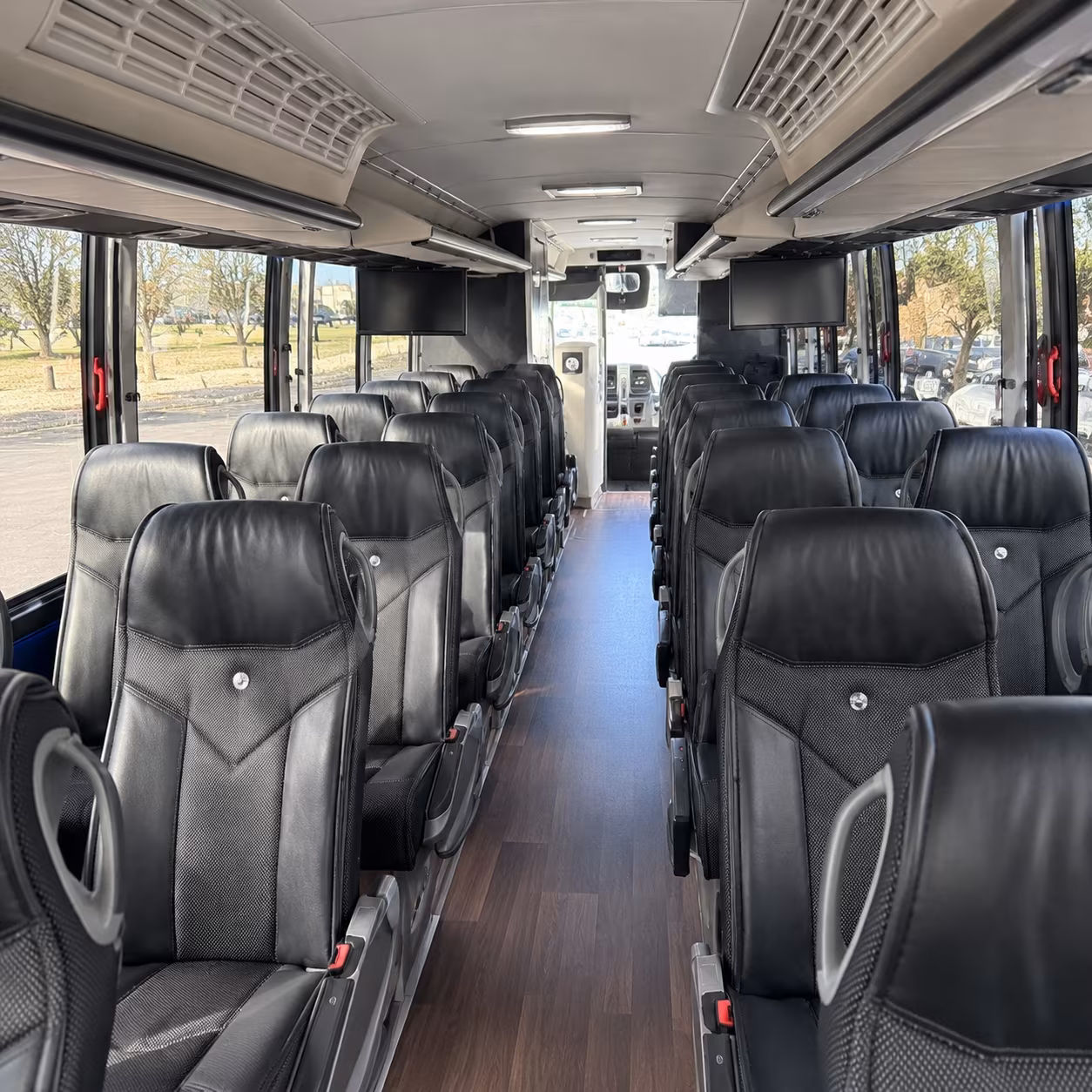 hickory wedding transportation onboard seating