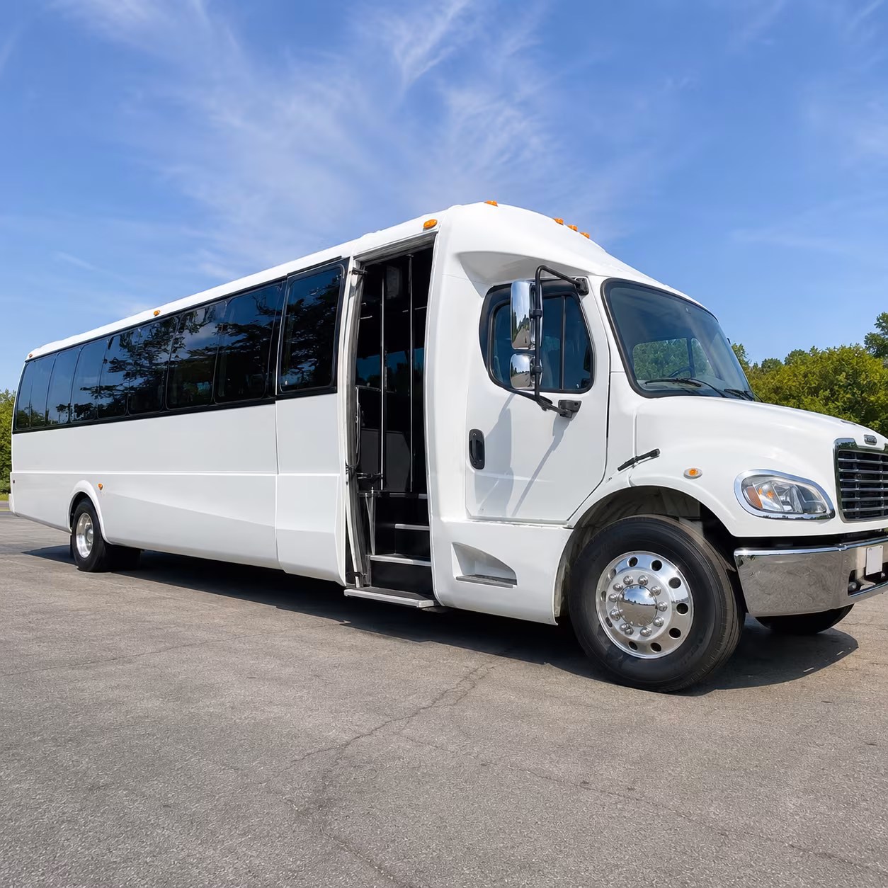 how your starting location and deadhead miles affect charter bus rates in hickory