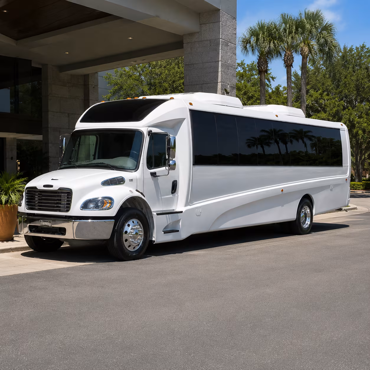 winston salem wedding reception shuttle bus rentals in winston salem