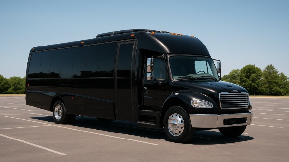 Exterior of Charter Bus Company Hickory's 15 Passenger Minibus in Hickory