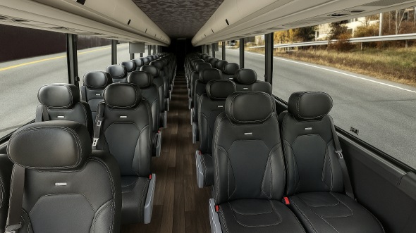 hickory 15 passenger minibus inside