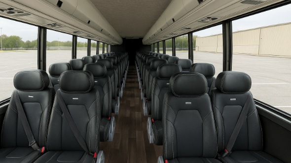 hickory 20 passenger minibus inside