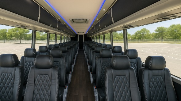 hickory 50 passenger charter bus rental